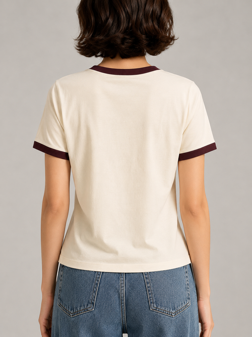 TEDDY-Ringer Tee - 4