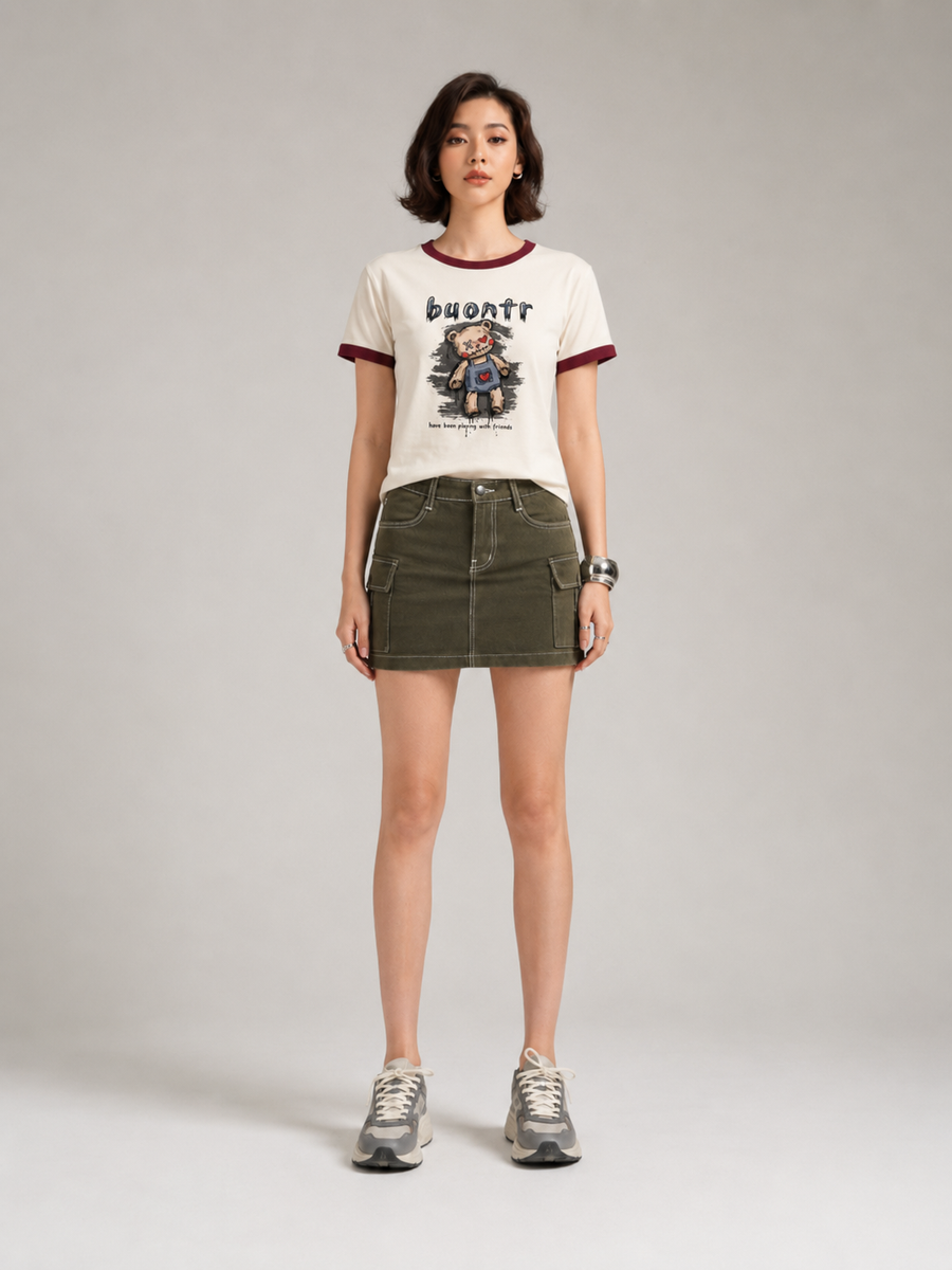 BUONTR- Ringer Tee
