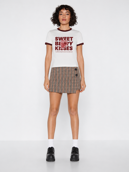 SWEET KISSES-Ringer Tee - 2