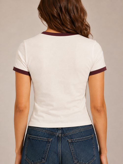 LOVE- Ringer Tee - 5