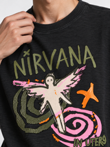 NIRVANA-GRAPHITE SLUB TEE