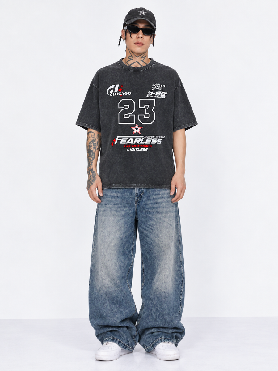 LIMITLESS-OVERSIZED TEE