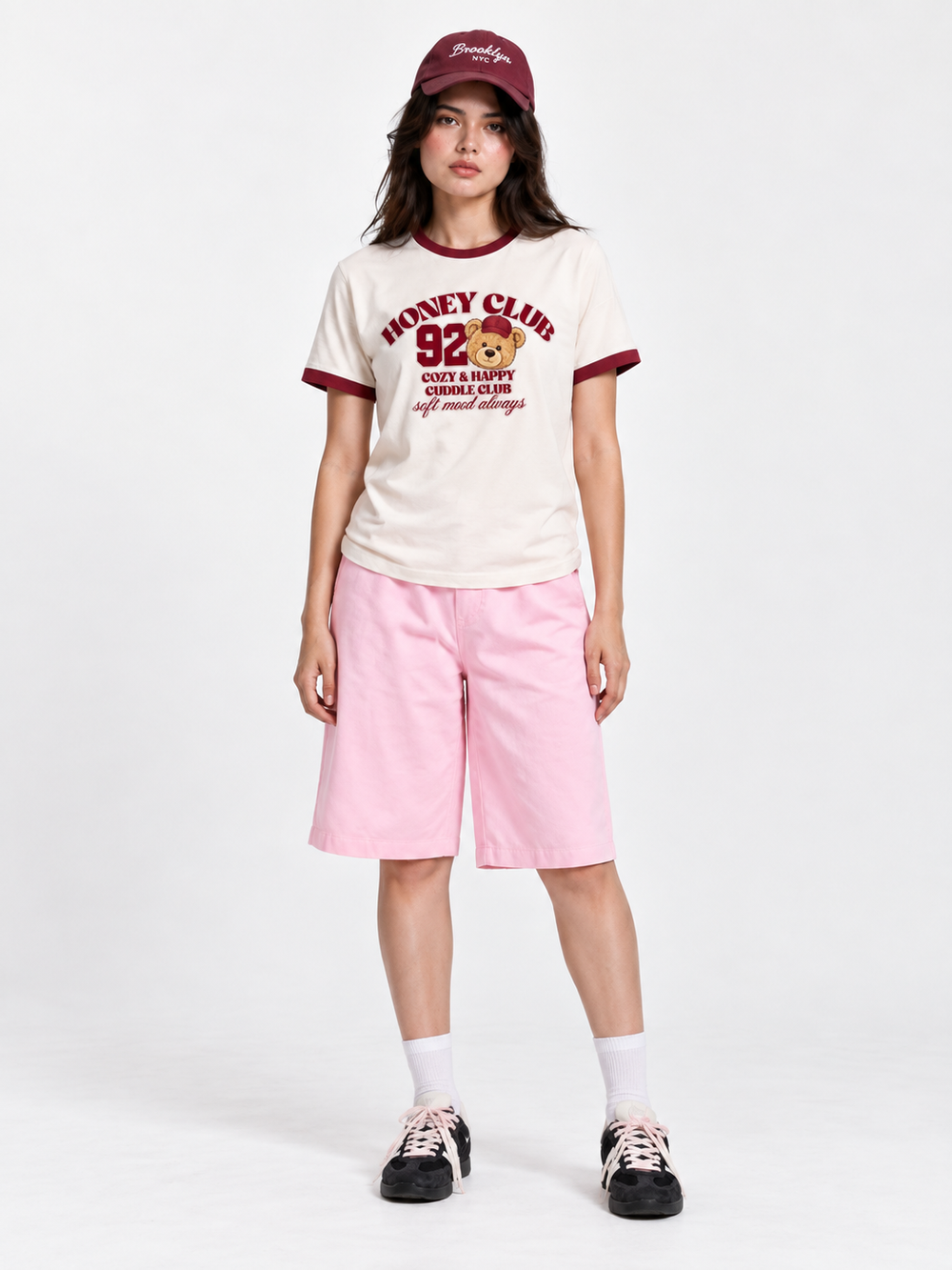 HONEY CLUB-RINGER TEE