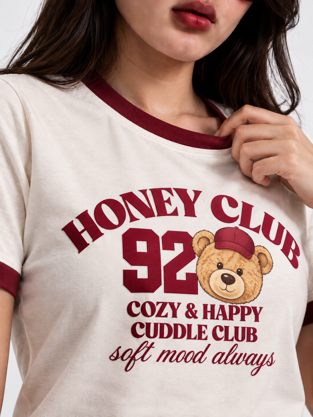 HONEY CLUB-RINGER TEE