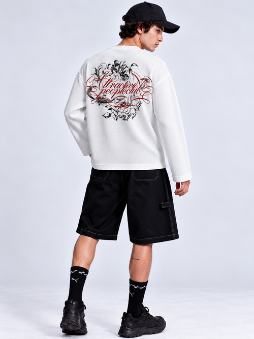 TIMELESS-FULL SLEEVE WAFFLE TEE - 4