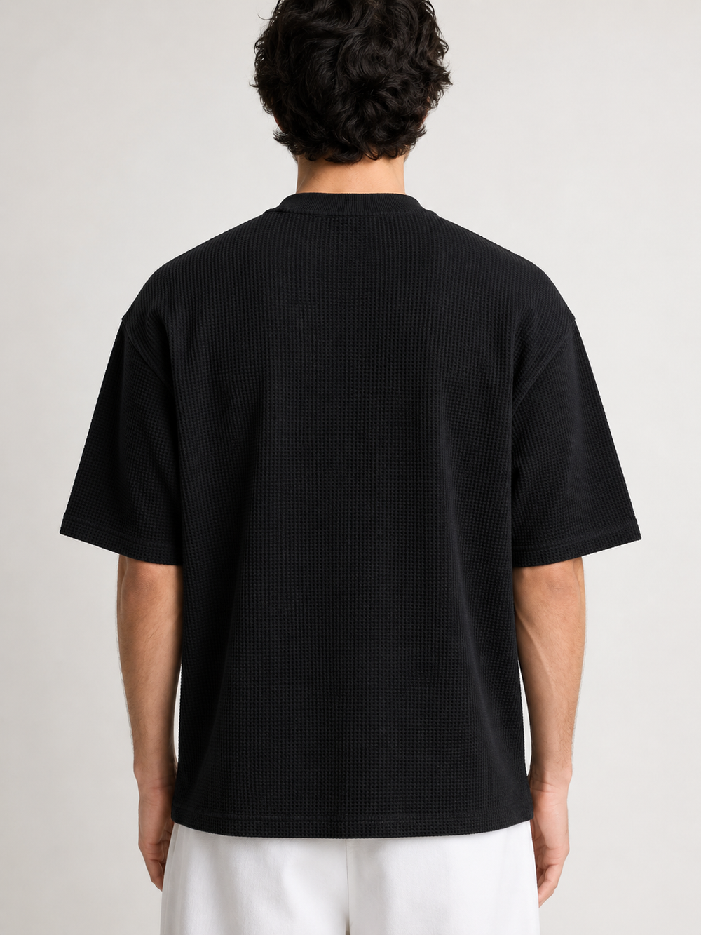 TIMELESS- Waffle Boxy Fit