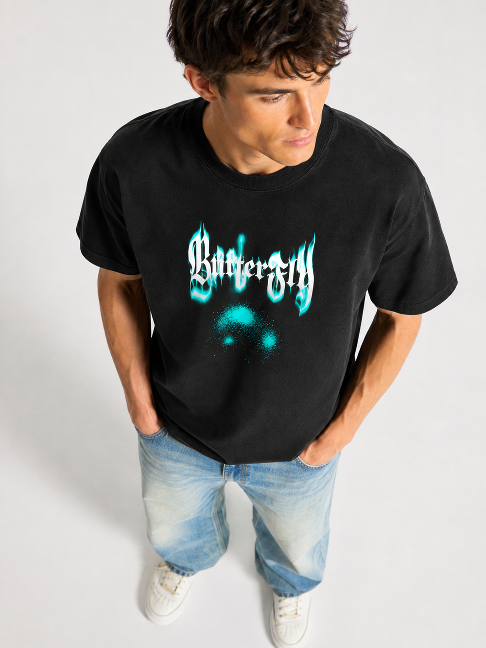 BUTTERFLY- Boxy Tee