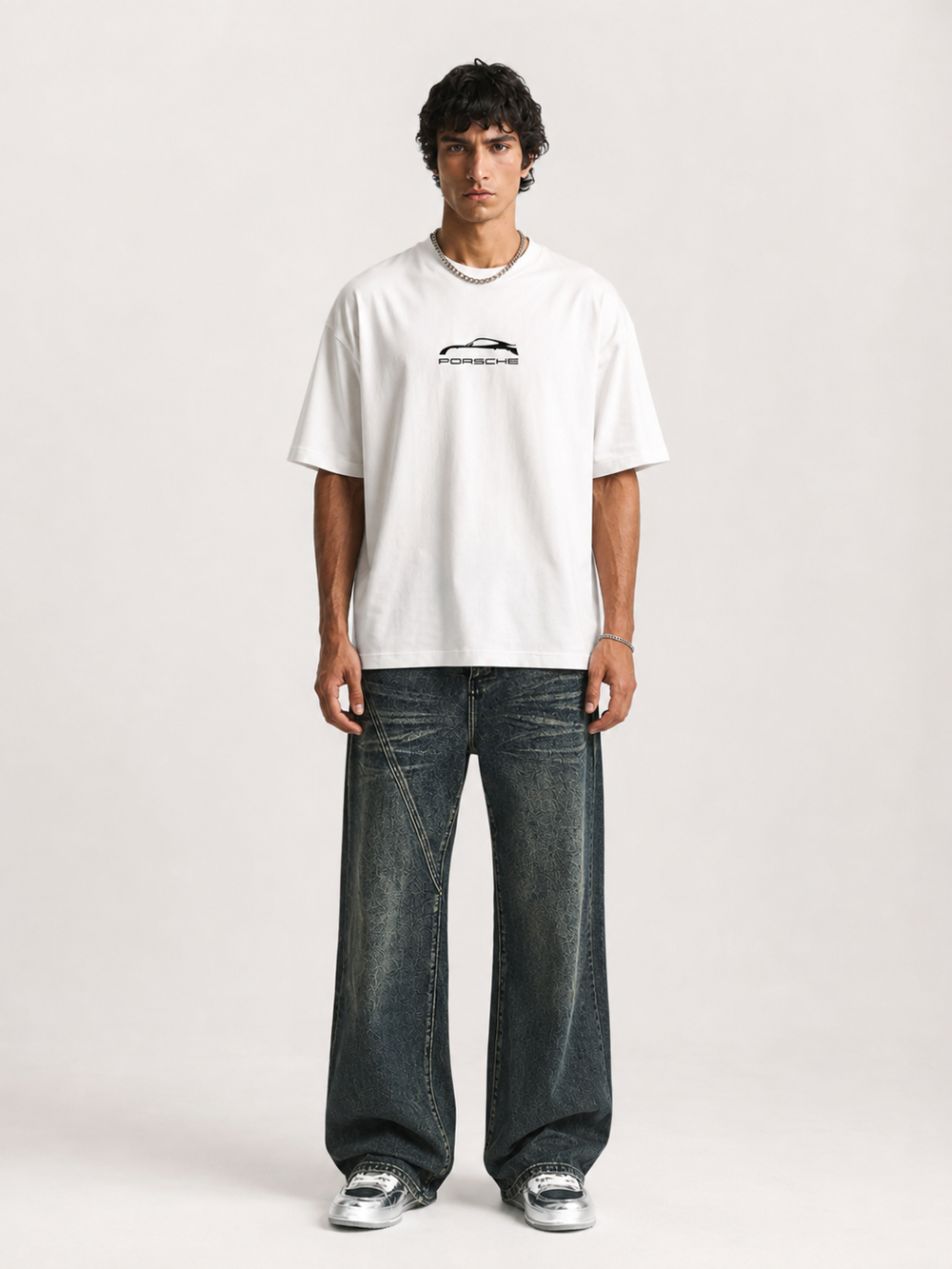 PORSCHE - Terry Oversized Tee