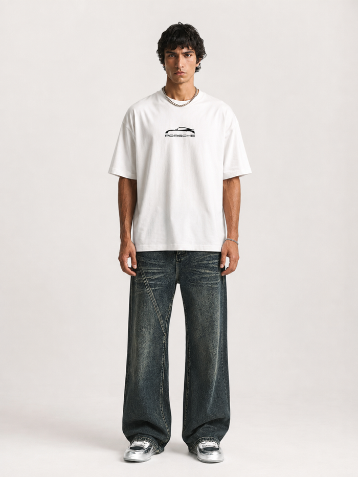 PORSCHE - Terry Oversized Tee