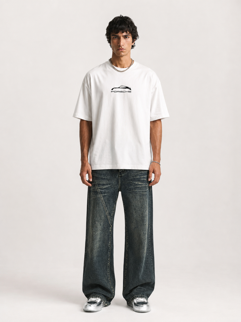 PORSCHE - Terry Oversized Tee