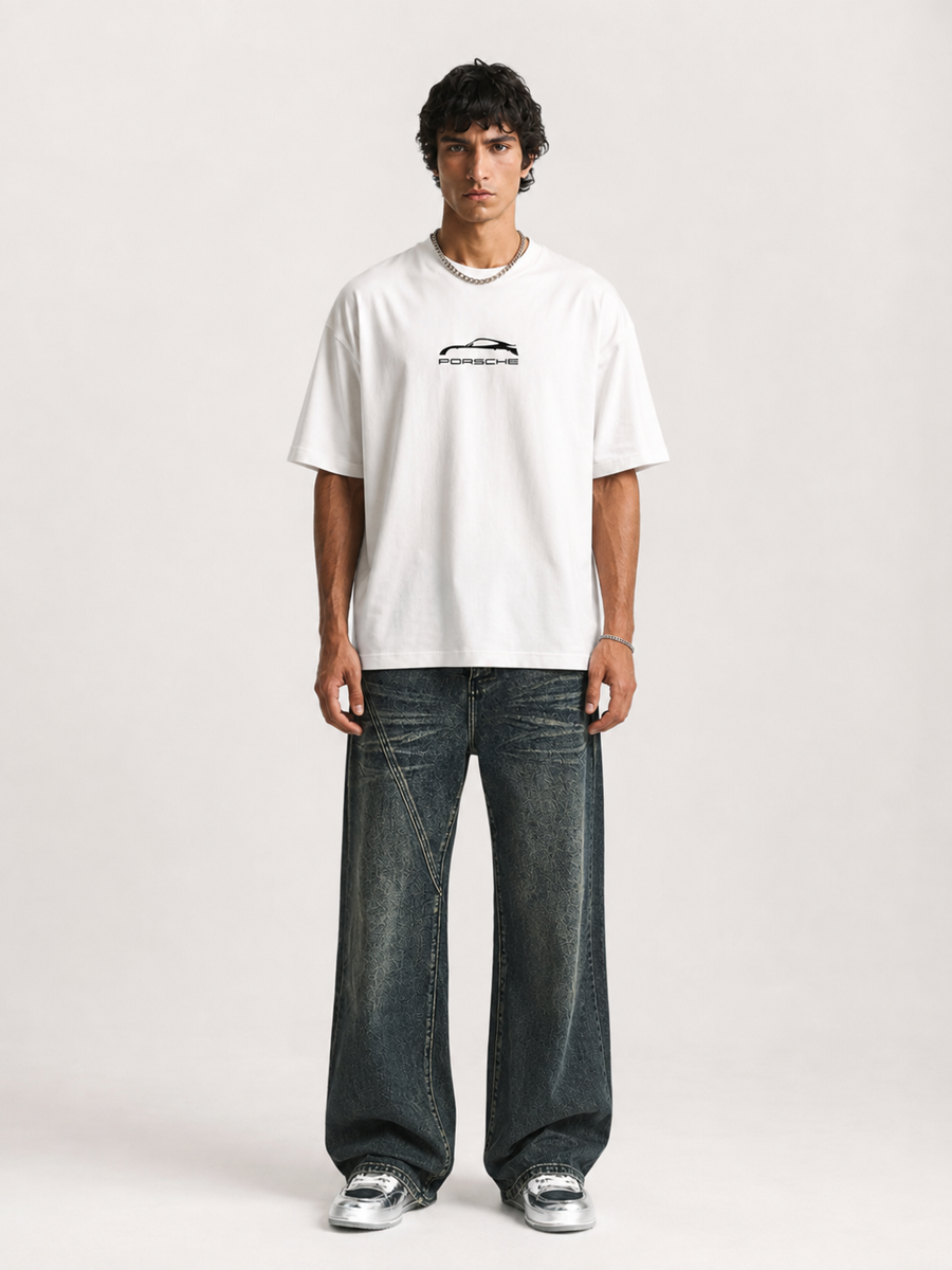 PORSCHE - Terry Oversized Tee