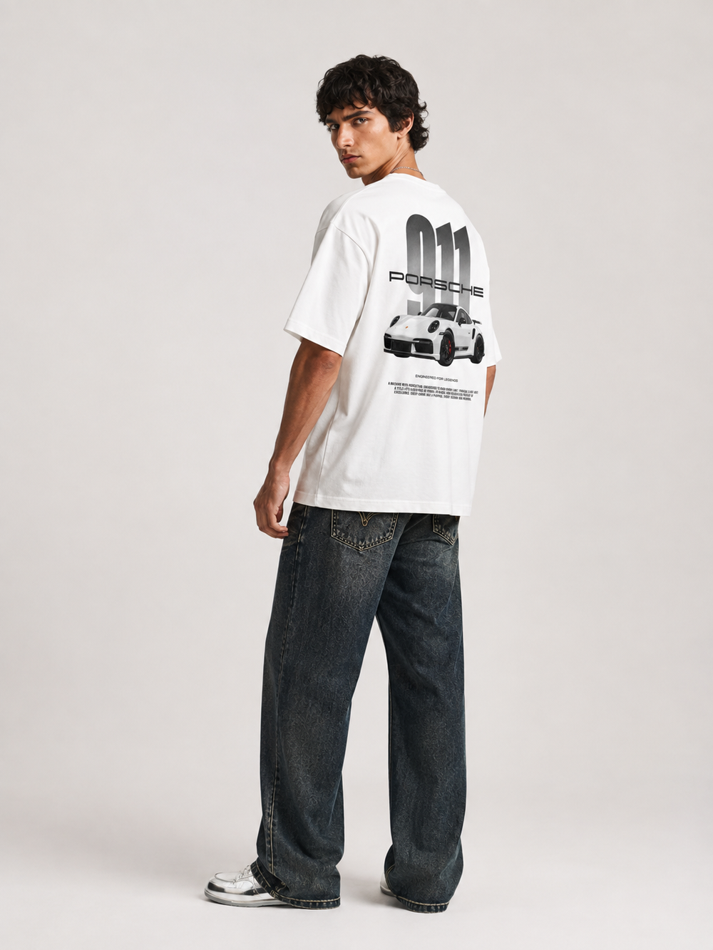 PORSCHE - Terry Oversized Tee