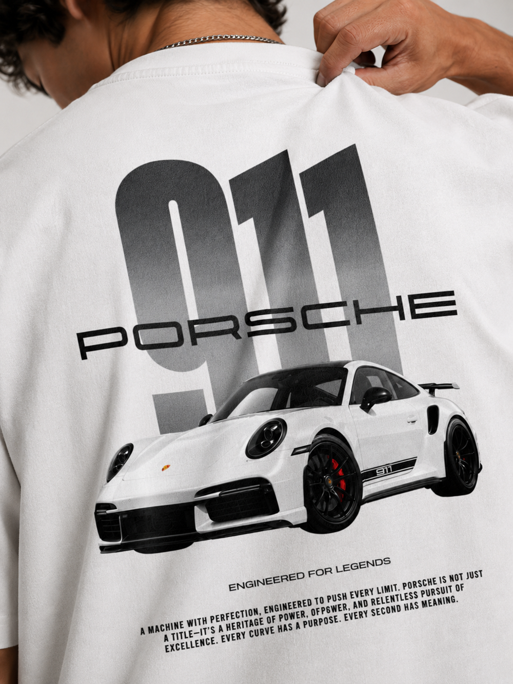 PORSCHE - Terry Oversized Tee