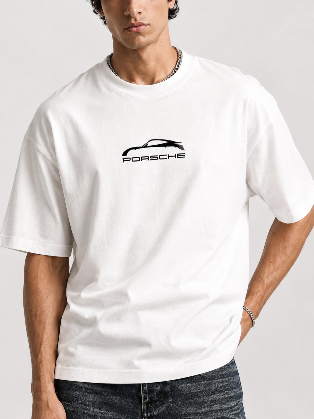 PORSCHE - Terry Oversized Tee