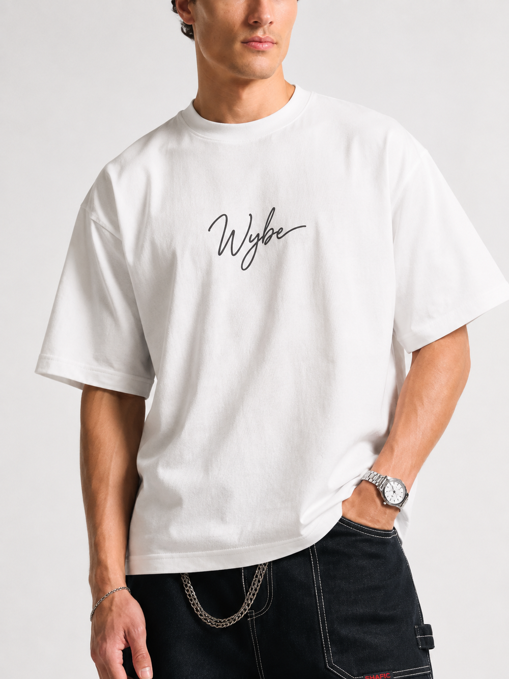 BASICS-Terry Oversized Tee