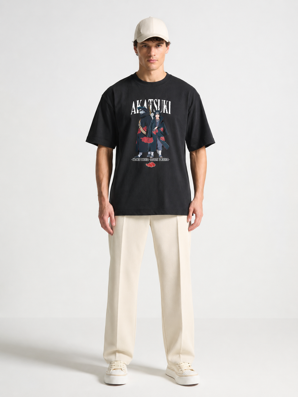 AKATUSKI-Oversized Terry Tee