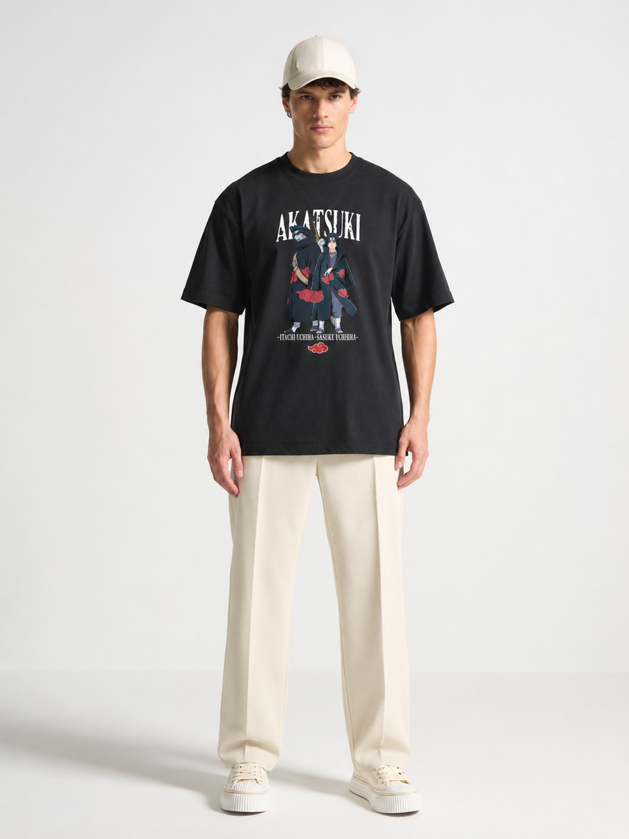 AKATUSKI-Oversized Terry Tee