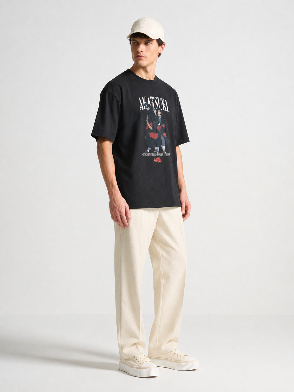 AKATUSKI-Oversized Terry Tee
