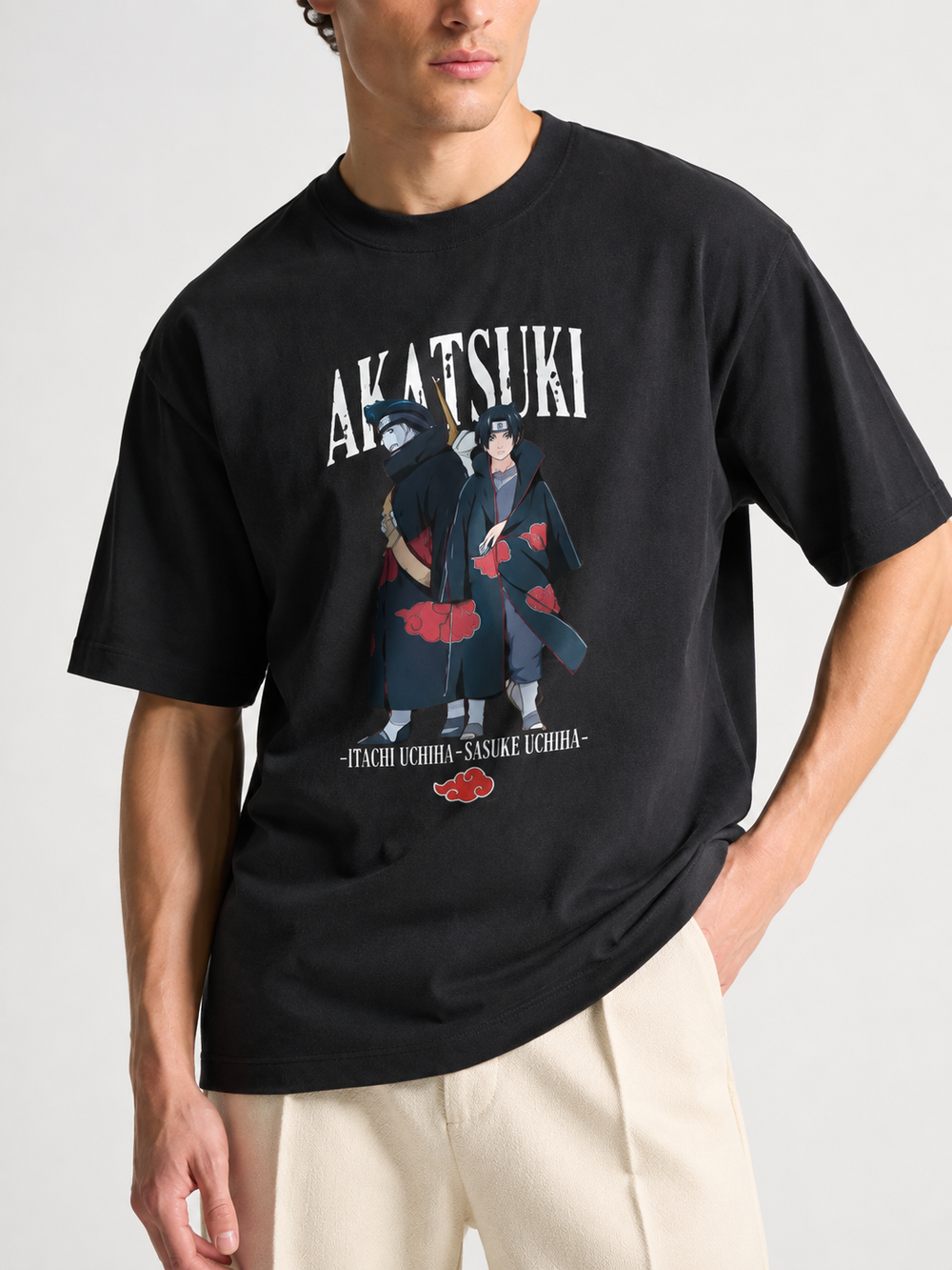 AKATUSKI-Oversized Terry Tee