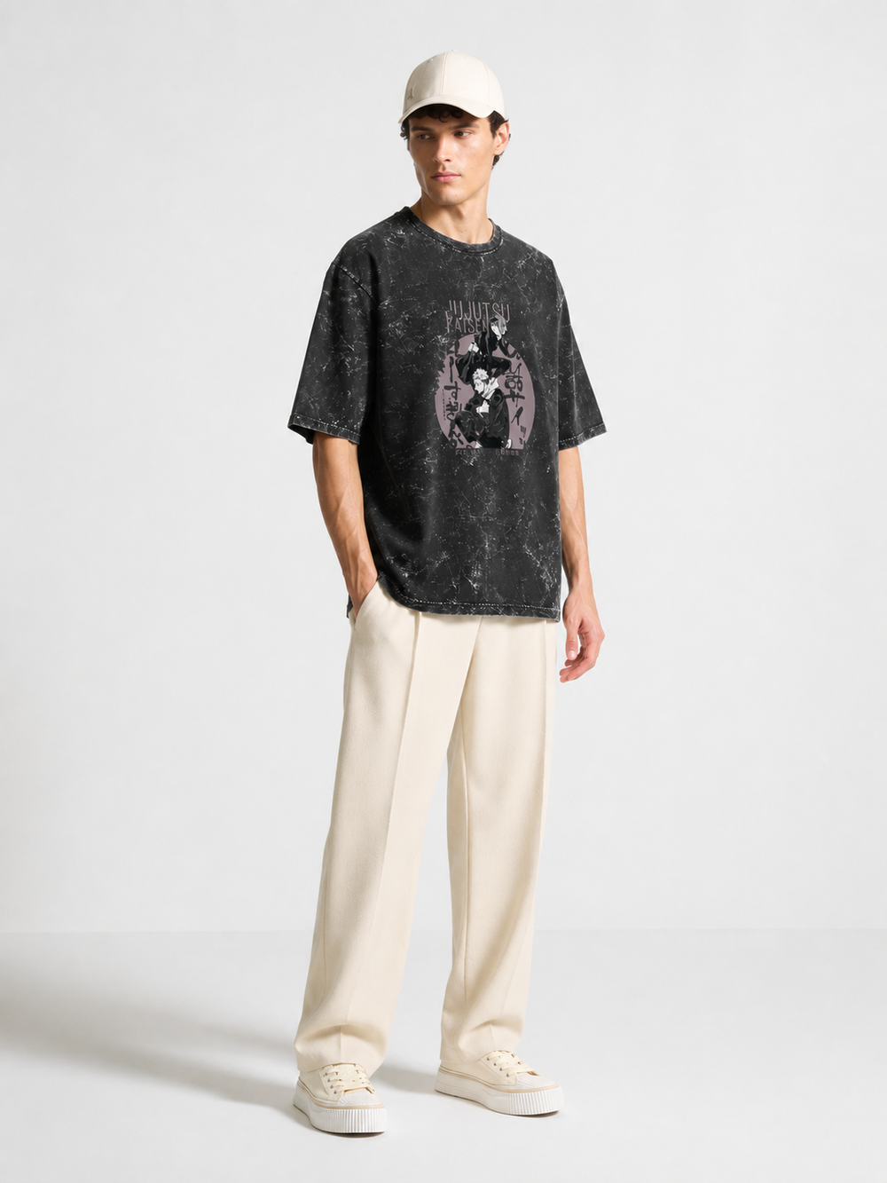 JUJUTSU-Oversized Tee
