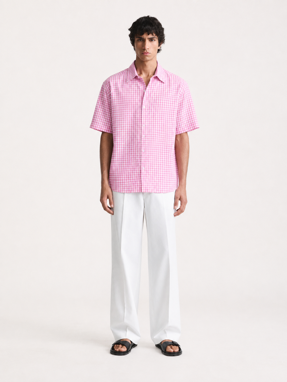 STRIPED-Boxy Fit SHIRT