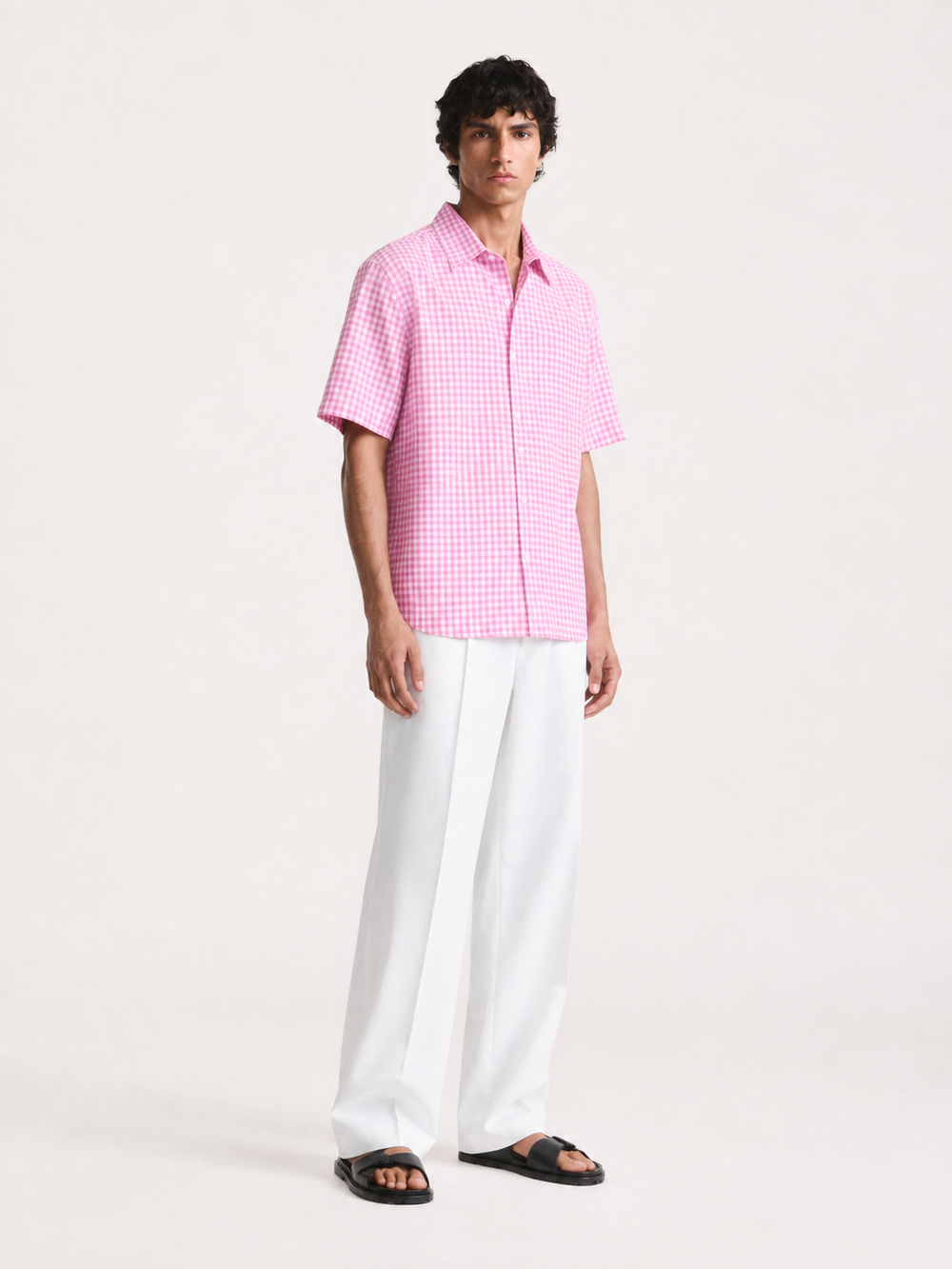 STRIPED-Boxy Fit SHIRT