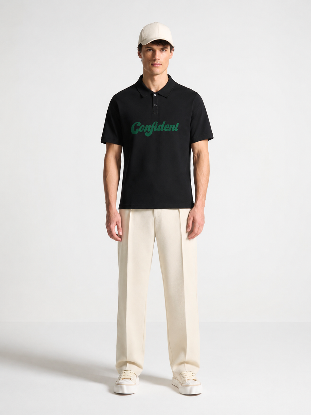 CONFIDENT- POLO T Shirt