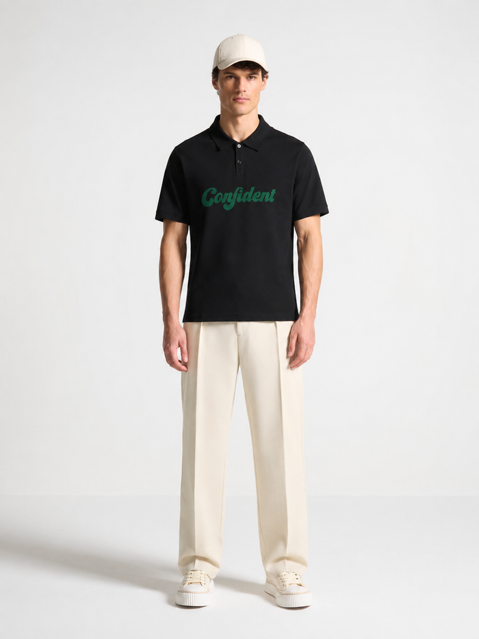 CONFIDENT- POLO T Shirt