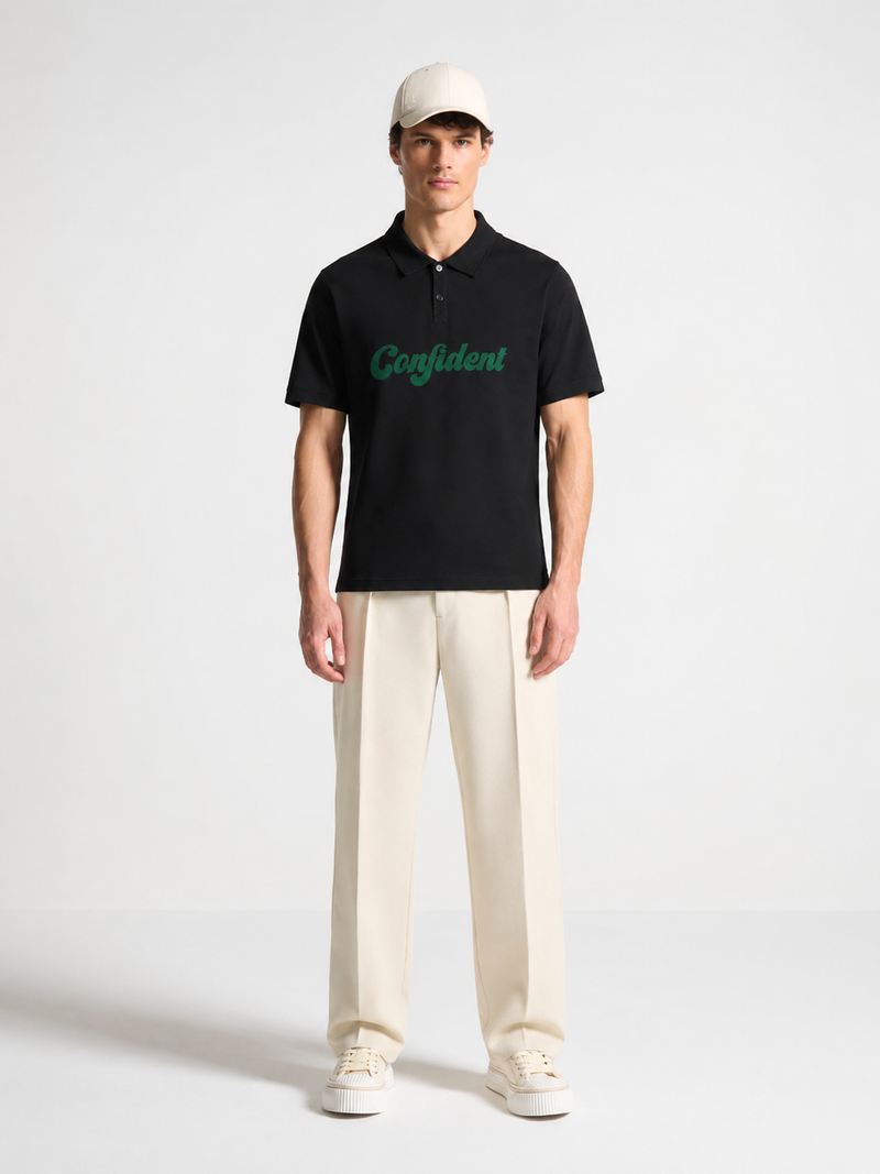 CONFIDENT- POLO T Shirt