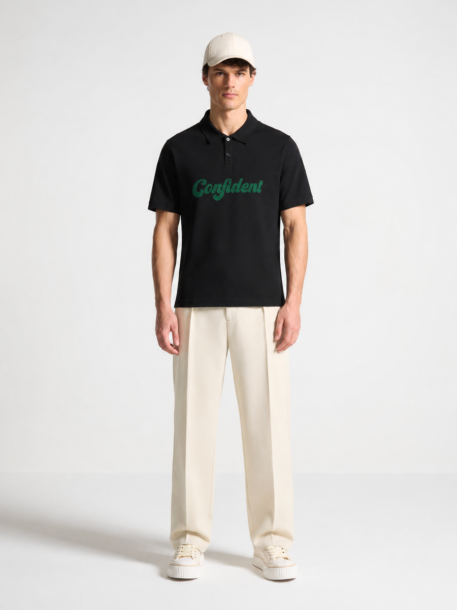 CONFIDENT- POLO T Shirt