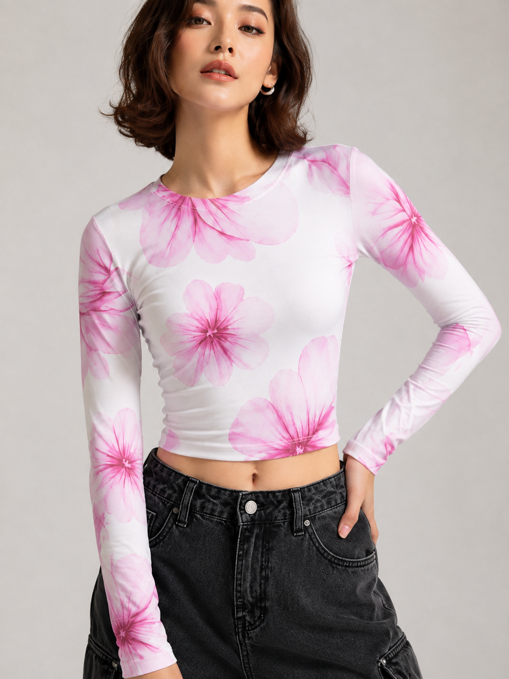 FULL SLEEVE Crop top