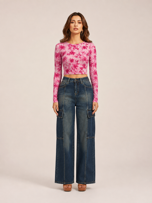 FULL SLEEVE Crop top - 6