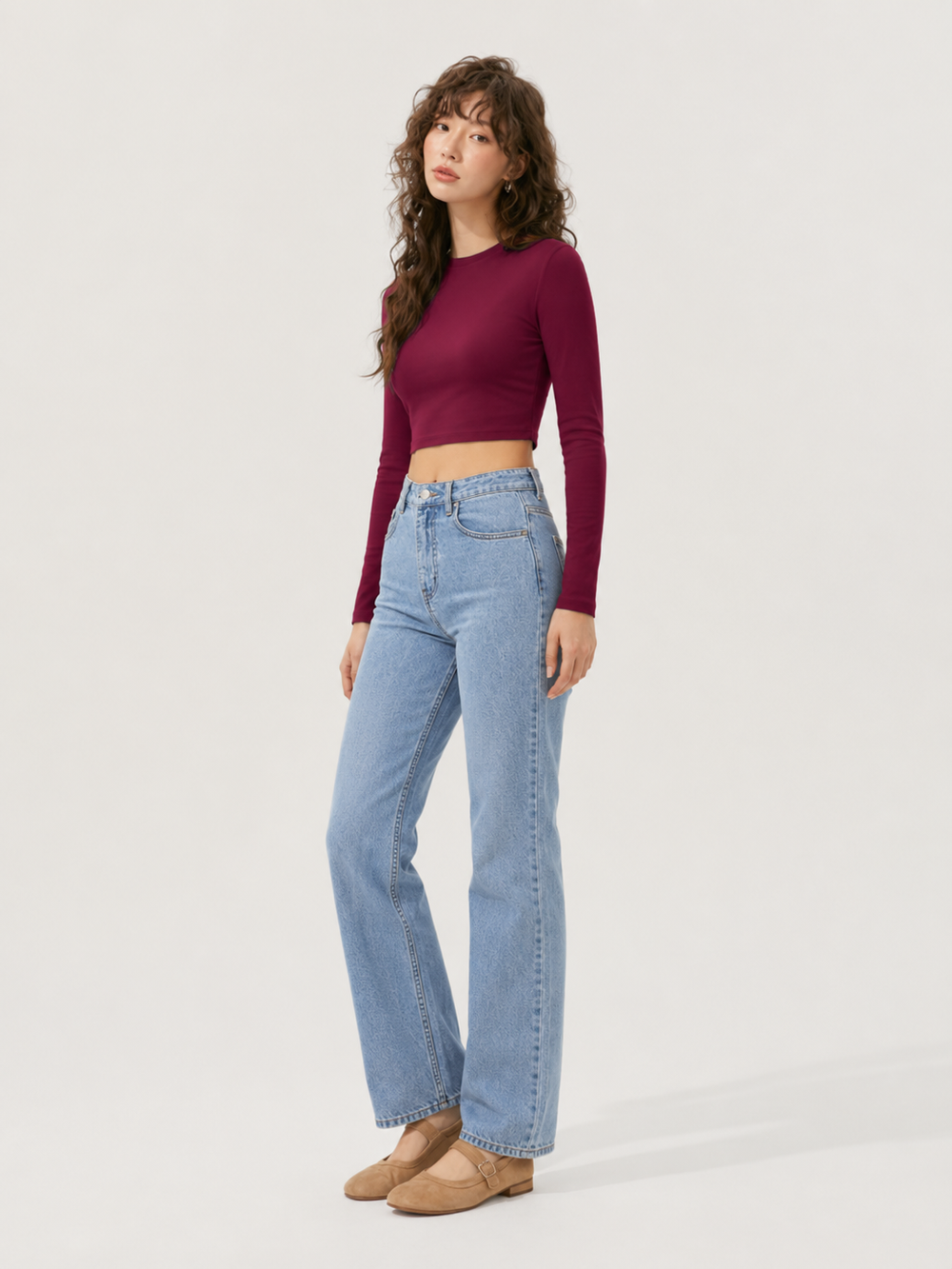FULL SLEEVE Crop top