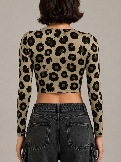 FULL SLEEVE Crop top - 5