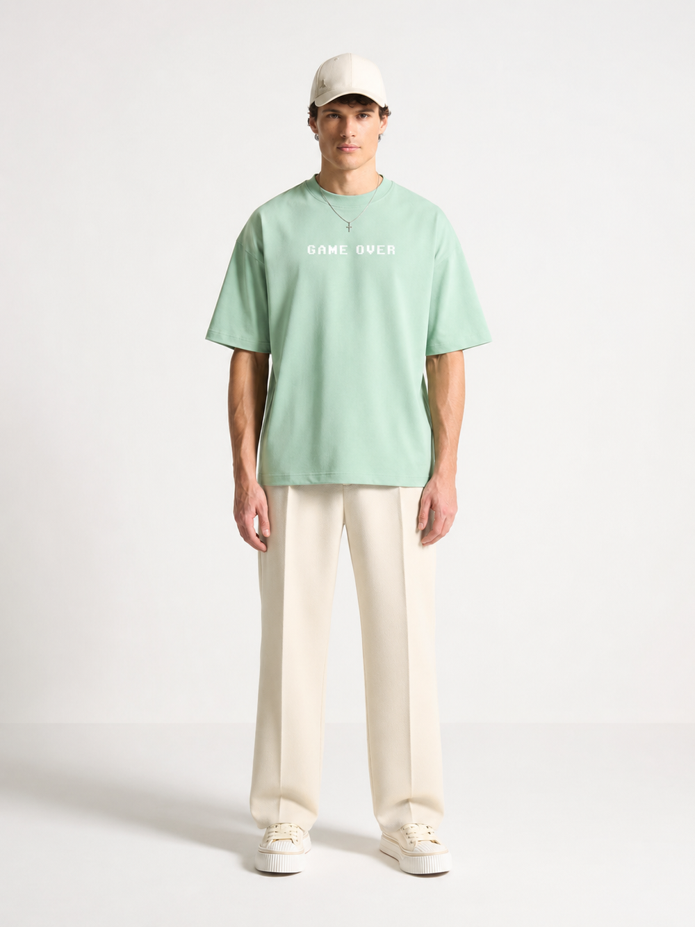 GAME OVER - Oversized Terry Tee