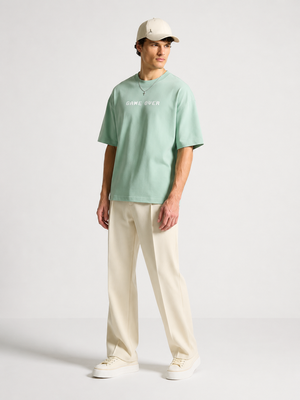 GAME OVER - Oversized Terry Tee