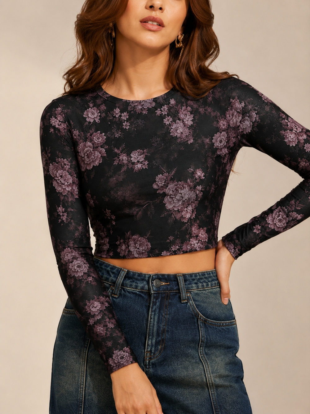 FULL SLEEVE Crop top