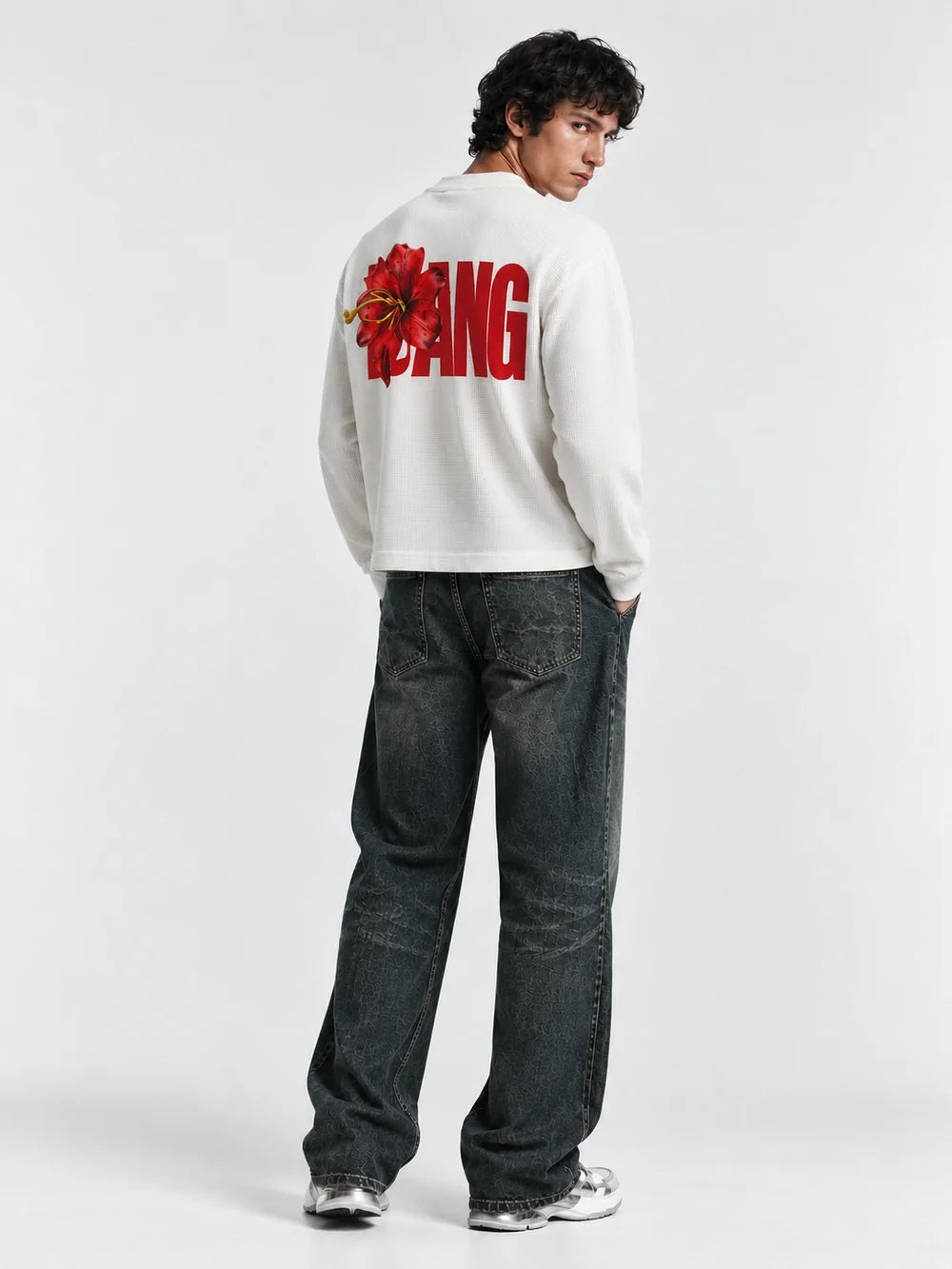 BANG- WAFFLE TEE [FULL SLEEVE]