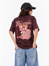 BLOOMING-OVERSIZED TEE