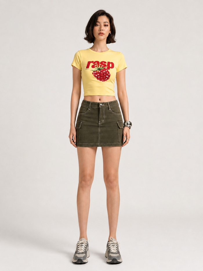 RASP BERRY-BABY TEE