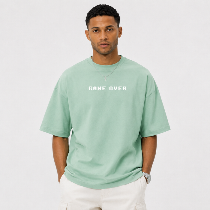 GAME OVER - Oversized Terry Tee