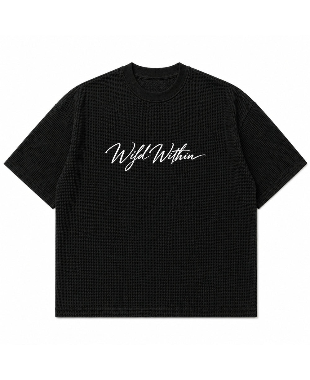 ROAR IN SILENCE- WAFFLE TEE