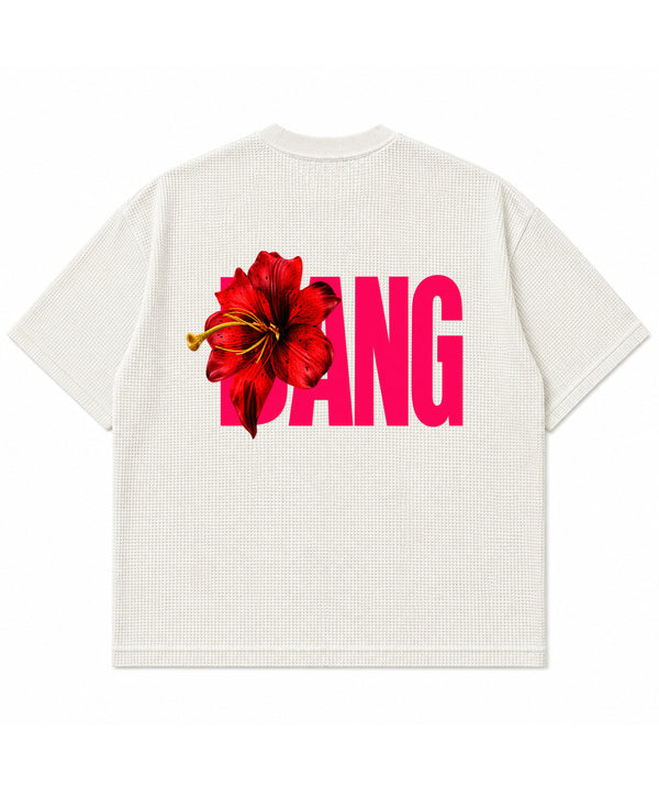 WAFFLE KNIT-BANG ED