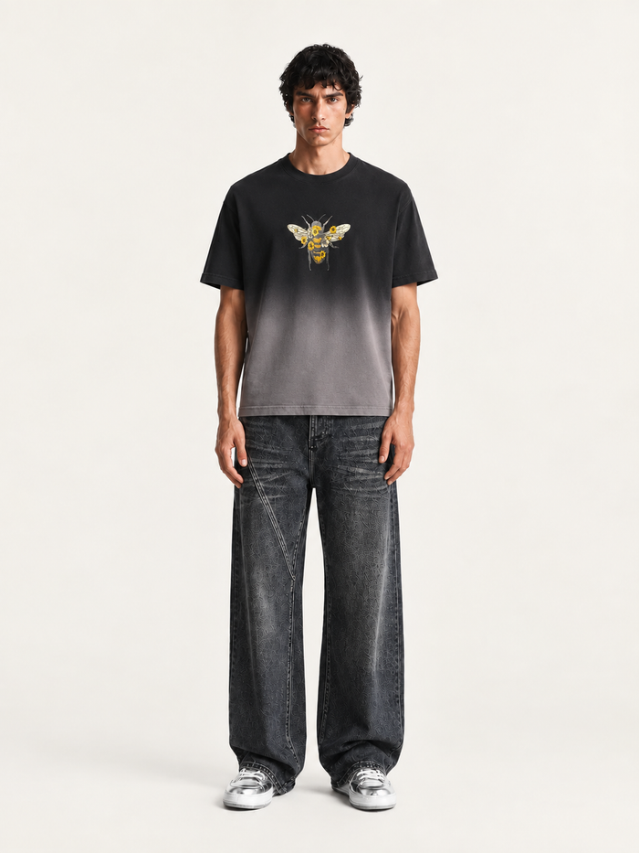 BEE-Ombre Wash Tee